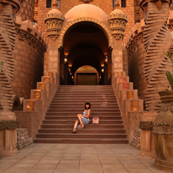 Uma Menina em Sharm el sheikh