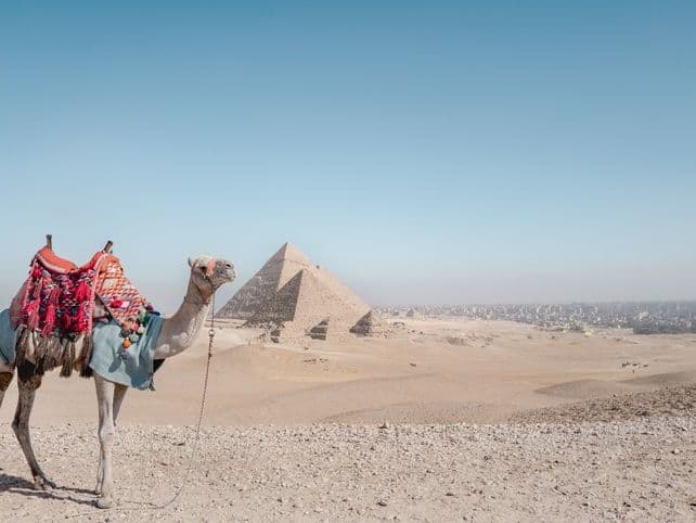 Las Pirámides de Egipto Las Pirámides de Guiza, Egipto.