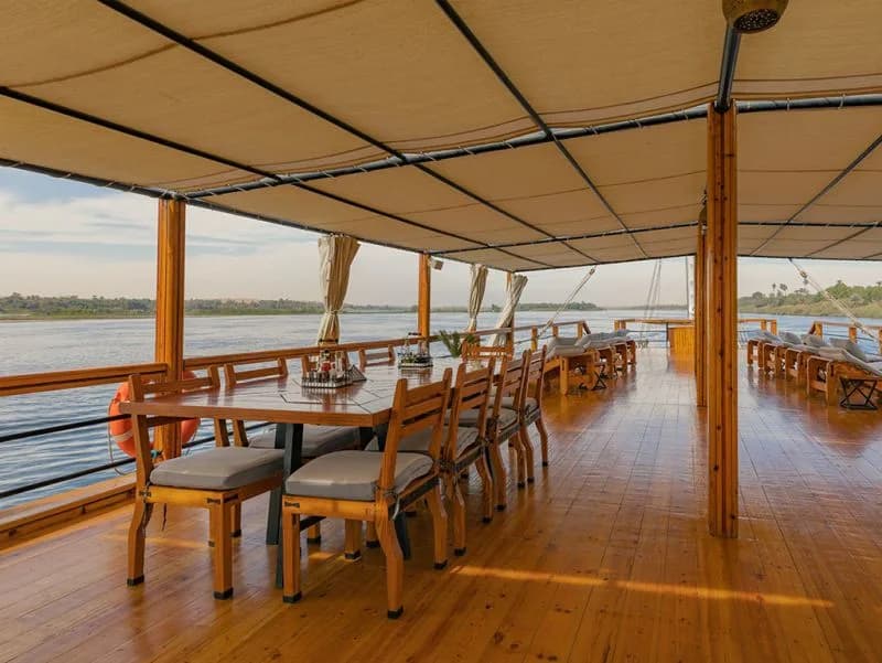 Dahabiyas de Nuun et Nuut sur Nil Dahabiyas de Nuun et Nuut sur Nil